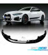 SPOILER LAME AVANT BMW G22 20-24 LOOK M PERFORMANCE NOIR BRILLANT