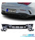 DIFFUSEUR MERCEDES CLA C118 19- LOOK AMG NOIR BRILLANT + EMBOUTS D'ÉCHAPPEMENT