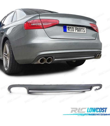 DIFFUSEUR AUDI A4 B8 08-11 LOOK S4 ABS