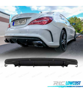 DIFFUSEUR MERCEDES CLA C117 AMG 13-15 LOOK CLA45 NOIR BRILLANT