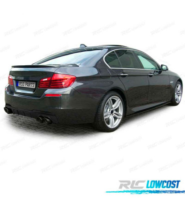 DIFFUSEUR ARRIÈRE BMW F10 F11 10-17 LOOK M PERFORMANCE + EMBOUTS NOIR