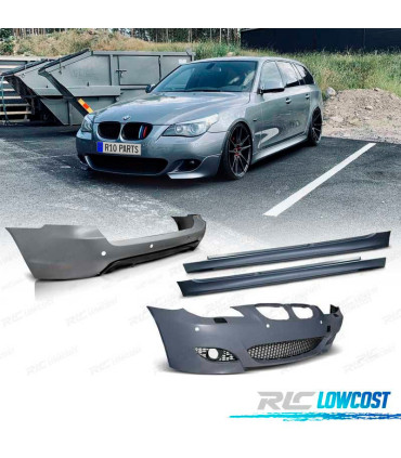 KIT CARROSSERIE BMW E61 TOURING LCI 07-10 LOOK M PDC