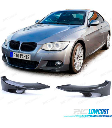 SPLITTERS PARE-CHOCS BMW E92 E93 10-14 LOOK M PERFORMANCE CARBONE