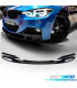 SPOILER LAME FRONTAL BMW F30 F31 LOOK M PERFORMANCE NOIR BRILLANT ABS