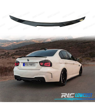 AILERON BECQUET BMW E90 05-11 LOOK M4 NOIR BRILLANT