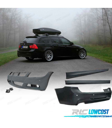 KIT CARROSSERIE BMW E91 TOURING LCI 08-12 LOOK M PDC SRA