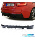 DIFFUSEUR ARRIÈRE BMW F22 F23 13- LOOK M PERFORMANCE NOIR BRILLANT