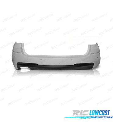 PARE CHOCS ARRIÈRE BMW F11 TOURING LOOK M PDC DOUBLE SORTIE GAUCHE