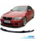 SPOILER LAME AVANT BMW E92 E93 10-13 LOOK M NOIR BRILLANT