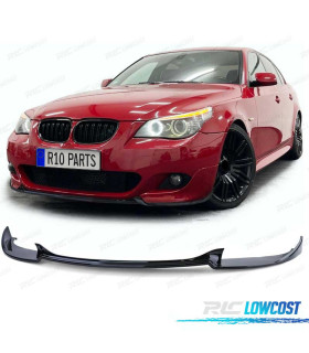 LÈVRE DE SPOILER BMW E60 E61 07-10 LOOK M5 NOIR BRILLANT