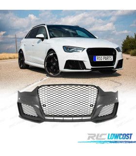 PARE CHOCS FRONTAL AUDI A3 8V 12-16 LOOK RS3 SRA PDC