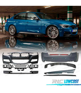 KIT CARROSSERIE BMW F30 11-15 LOOK M PERFORMANCE BERLINE DOUBLE SORTIE