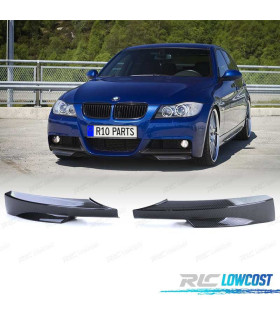 SPLITTERS PARE- CHOCS BMW E90 E91 05-08 LOOK M CARBONE