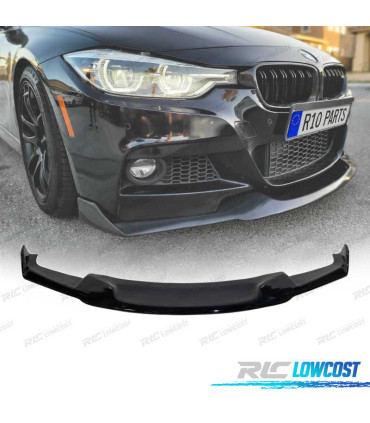 LÈVRE DE SPOILER BMW F30 11-19 LOOK M NOIR BRILLANT