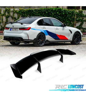AILERON SPOILER BMW G80 G22 19-22 LOOK CS NOIR BRILLANT