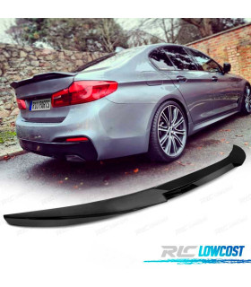 AILERON BECQUET LAME COFFRE BMW G30 17- LOOK M5 NOIR BRILLANT