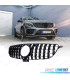 CALANDRE MERCEDES CLASSE GLE COUPÉ C292 W166 15-19 LOOK GT-R CAMERA NOIR BRILLANT