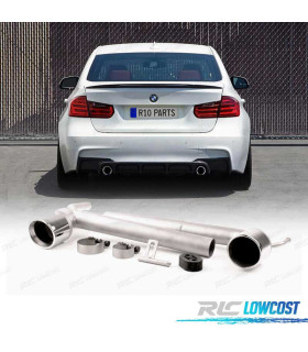 KIT EMBOUTS D'ÉCHAPPEMENT BMW F30 F31 LOOK M PERFORMANCE DOUBLE