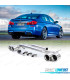 KIT SYSTÈME D'ÉCHAPPEMENT + EMBOUTS BMW F10 F11 F12 F13 10-18 LOOK M PERFORMANCE DOUBLE