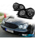 PHARES MERCEDES CLASSE C W203 00-04 FOND NOIR