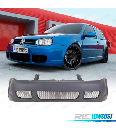PARE CHOCS AVANT VW GOLF 4 97-03 LOOK R32 GRILLES EN PLASTIQUE