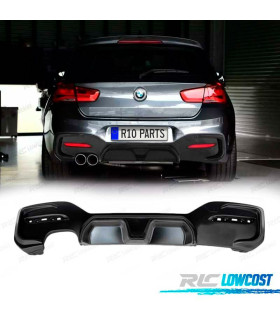 DIFFUSEUR BMW F20 LCI 15- LOOK CS NOIR MATE OO---
