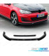 LÈVRE DE SPOILER VOLKSWAGEN VW GOLF 7 GTI 12-17 NOIR