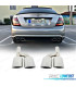 EMBOUTS D´ÉCHAPPEMENT SPÉCIFIQUE MERCEDES CLASSE C W204 07-15 LOOK AMG 50X100
