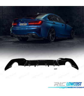 DIFFUSEUR BMW G20 G21 19-22 LOOK M PERFORMANCE NOIR BRILLANT