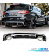 DIFFUSEUR AUDI A3 SPORTBACK 16- LOOK RS3 + EMBOUTS D´ÉCHAPPEMENT