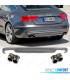DIFFUSEUR AUDI A5 SPORTBACK 12-16 LOOK S LINE + EMBOUTS D´ÉCHAPPEMENT