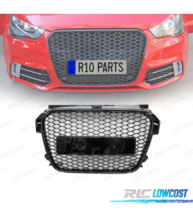 CALANDRE AUDI A1 LOOK RS1 12-15 NOIR