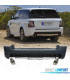 PARE CHOCS ARRIÈRE RANGE ROVER SPORT 09-13 PDC LOOK AUTOBIOGRAPHY + EMBOUT D'ÉCHAPPEMENT
