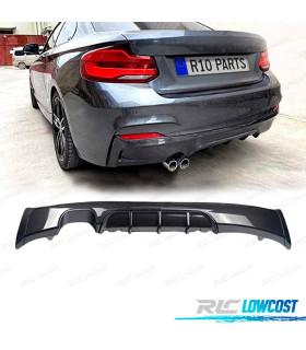 DIFFUSEUR ARRIÈRE BMW F22 F23 LOOK M PERFORMANCE CARBONE