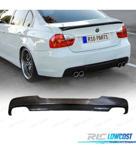 DIFFUSEUR BMW E90 E91 335I LOOK M TECH 2 SORTIES CARBONE 05-12