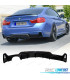 DIFFUSEUR BMW F32 F33 F36 LOOK M PERFORMANCE CARBONE DOUBLE SORTIE GAUCHE