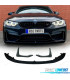 SPOILER LAME DE PARE-CHOCS AVANT BMW F80 F82 F83 11-18 + SPLITTERS NOIR MAT