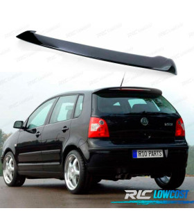 AILERON BECQUET TOIT VOLKSWAGEN VW POLO MK4 01-09 ABS NOIR BRILLANT