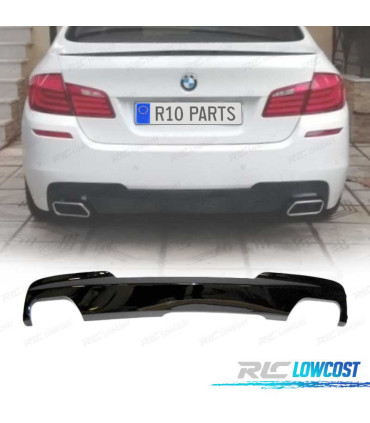 DIFFUSEUR ARRIÈRE BMW F10 F11 NOIR BRILLANT
