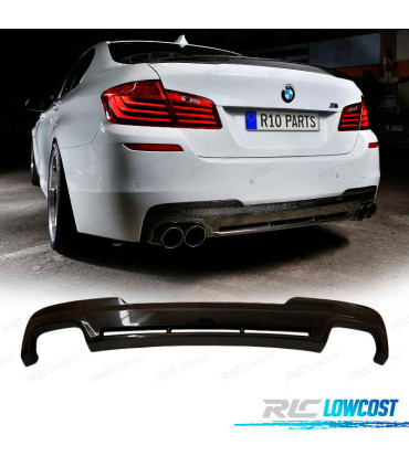 DIFFUSEUR ARRIÈRE BMW F10 F11 LOOK M CARBONE