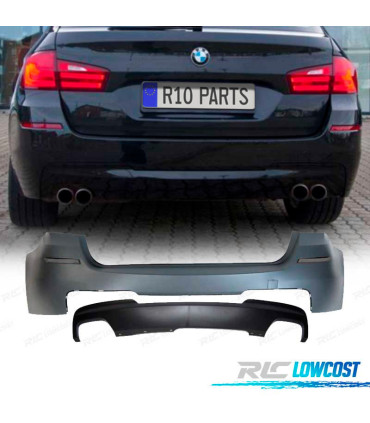 PARE-CHOCS ARRIÈRE BMW F11 TOURING LOOK M DOUBLE SORTIE