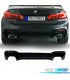 DIFFUSEUR ARRIÈRE BMW G30 G31 17- LOOK M PERFORMANCE NOIR BRILLANT