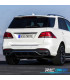 DIFFUSEUR ARRIÈRE MERCEDES GLE W166 15-19 LOOK AMG GLE63 + EMBOUTS D´ÉCHAPPEMENT