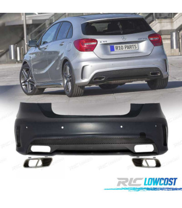 PARE-CHOCS ARRIÈRE POUR MERCEDES W176 A45 12-15 LOOK AMG