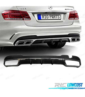 DIFFUSEUR ARRIÈRE MERCEDES W212 SW LOOK AMG 14-15 NOIR