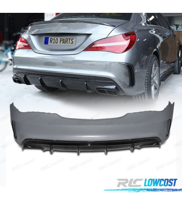 PARE CHOCS ARRIERE MERCEDES CLASSE CLA W117 C117 LOOK AMG CLA45