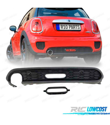 DIFFUSEUR ARRIÈRE MINI COOPER F55 F56 LOOK JCW NOIR