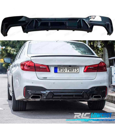DIFFUSEUR BMW G30 G31 LOOK M PERFORMANCE NOIR BRILLANT O---O
