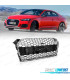 CALANDRE AUDI A5 16-19 LOOK RS5 CHROMÉ NOIR BRILLANT PDC