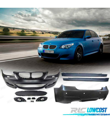 KIT CARROSSERIE BMW E60 03-07 LOOK M5 AVEC LAVE PHARES
